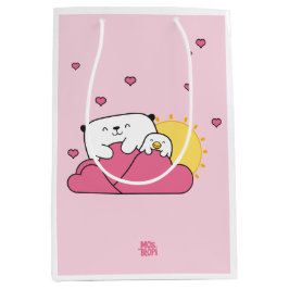 Bolsa para regalo Mostropi│Opi y Kipi Valentín Medium Cadeauzakje