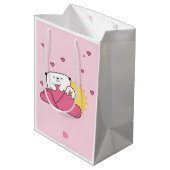 Bolsa para regalo Mostropi│Opi y Kipi Valentín Medium Cadeauzakje (Achterkant Gekanteld)