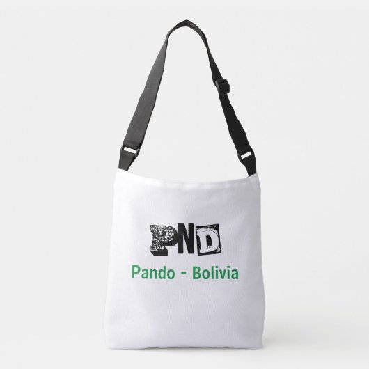 Bolsa PND Pando Bolivia Crossbody Tas (Voorkant)