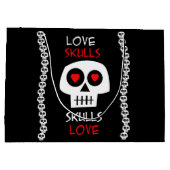 Bolsa Presente GR Skulls Large Cadeautasje (Achterkant)