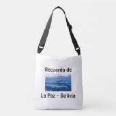 Bolsa recuerdo de La Paz  Crossbody Tas (Voorkant)