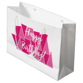 Bolsa regalo cumpleaños rosa groot cadeauzakje