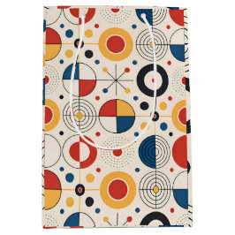 Bolsa regalo diseño geométrico medium cadeauzakje