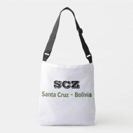 Bolsa SCZ Santa Cruz Bolivia Crossbody Tas