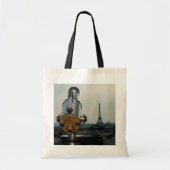 Bolsa Torre Eiffel "French Clichés" DEsenREdo Tote Bag (Voorkant)