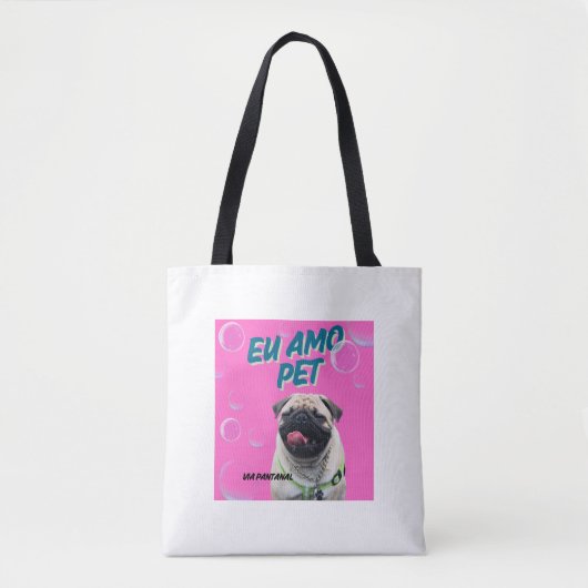 Bolsa Tote com Estampa Via Pantanal Pet Tote Bag (Voorkant)