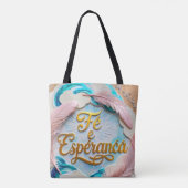 Bolsa Tote - Fé e Esperança Bag (Achterkant)