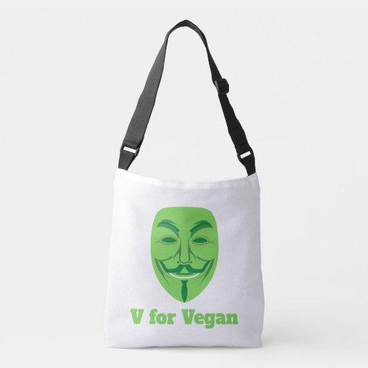 Bolsa Tote Image for vegans. Crossbody Tas (Voorkant)