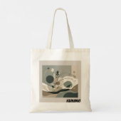 Bolsa Tote Minimal Equilibrio Abstracto Bag (Achterkant)