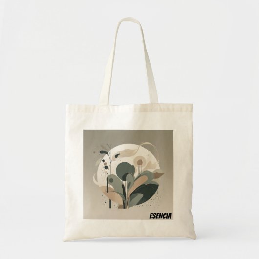 Bolsa Tote Minimal Esencia Abstracta Bag (Voorkant)