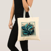 Bolsa Tote Océano Profundo Abstracto Bag (Voorkant (product))