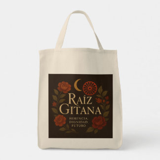 Bolsa tote "Raíz Gitana "Orgullo, Fuerza y raices Bag