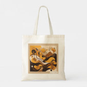Bolsa Tote Solar Renacer Abstracto Tote Bag (Achterkant)