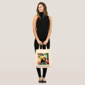 Bolsa Tote Um tucano tropical e borboletas Bag (Voorkant (model))