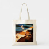 Bolsa Tote Violin Art Bag (Achterkant)
