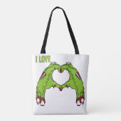 bolsa tote Zombie Love Bag (Achterkant)