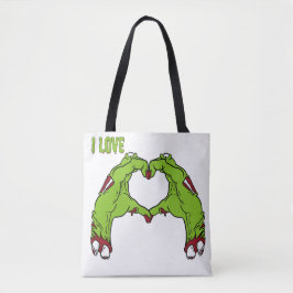 bolsa tote Zombie Love Tote Bag