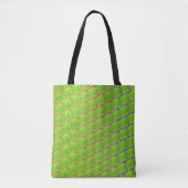 Bolsa verde amadurecido, amarelada, tijolinho tote bag (Voorkant)