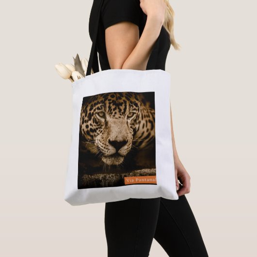 Bolsa Via Pantanal Onça Tote Bag (Dichtbij)