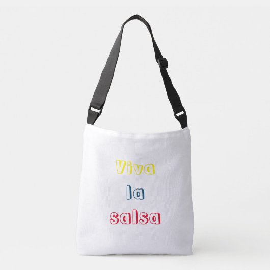Bolsa viva la salsa crossbody tas (Voorkant)