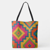 BOLSAS CORES GEOMÉTRICO TOTE BAG (Achterkant)