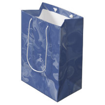 Bolsas de Regalo Azul Marmolado