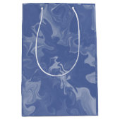 Bolsas de Regalo Azul Marmolado Medium Cadeauzakje (Voorkant)