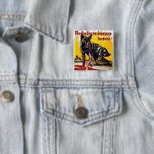 Bolschewismus Heisst Vierkante Button 5,1 Cm (In situ)