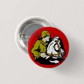 BOLSHEVIKS RONDE BUTTON 3,2 CM (Voorkant /achterkant)