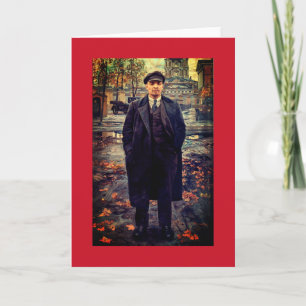 Bolsjewiek Vladimir Lenin, Sovjet-Unie, CCCP, USSR Kaart