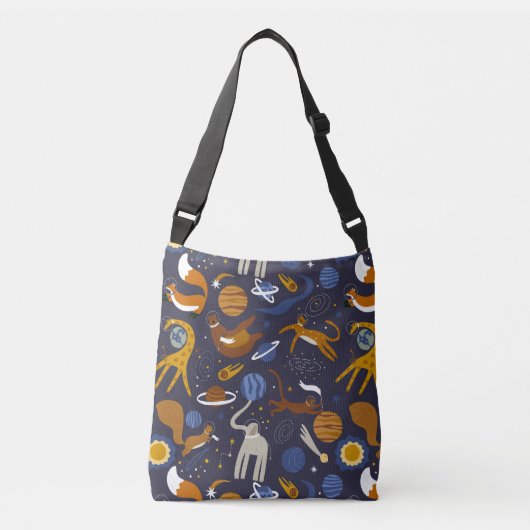 Bolso bandolera Animals Outer Space Crossbody Tas (Voorkant)