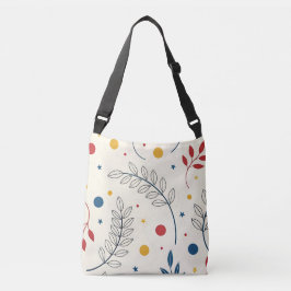 Bolso bandolera diseño floral crossbody tas