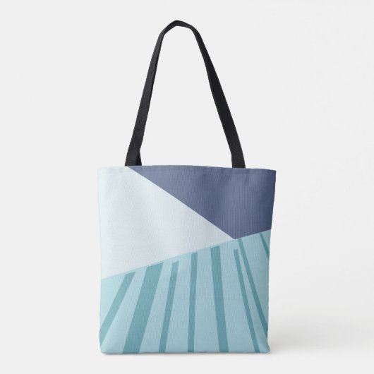 Bolso blå tote bag (Achterkant)