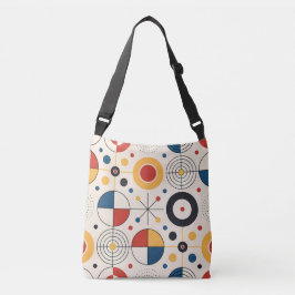 Bolso con diseño geométrico crossbody tas
