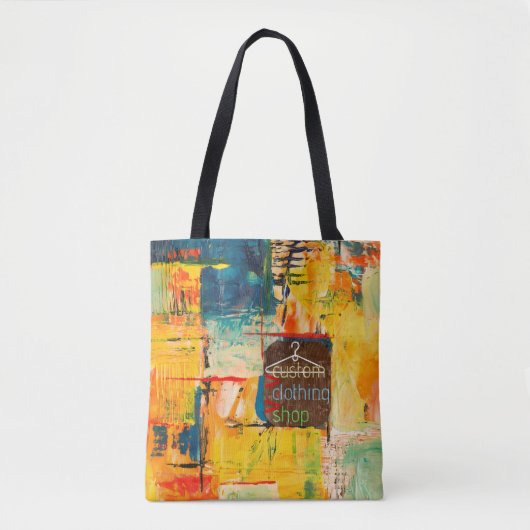 Bolso de tela con estampado  tote bag (Voorkant)