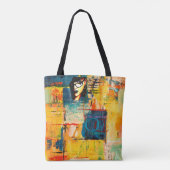 Bolso de tela con estampado tote bag (Achterkant)