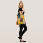 Bolso de tela con estampado tote bag (Op model)