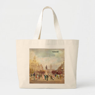 Bolso De Tela Gigante Os Aliados, Porto. 1935 Grote Tote Bag