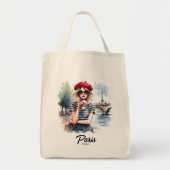 Bolso de Tela Paris Tote Bag (Voorkant)