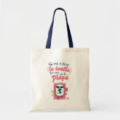 Bolso de tela│Si vas a tirar la toalla Tote Bag (Voorkant)