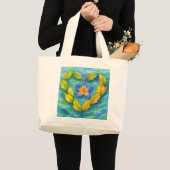 Bolso Flor en el mar Grote Tote Bag (Voorkant (product))