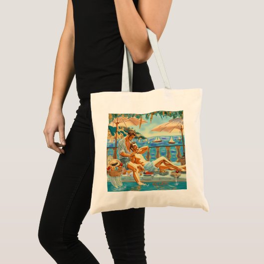 Bolso lgbt verano. tote bag (Voorkant (product))
