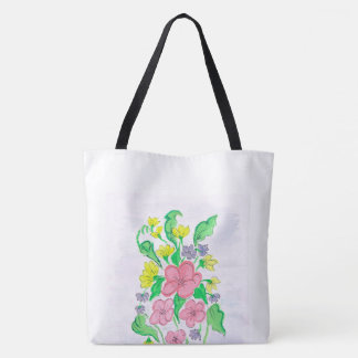 Bolso Morral Ilustrado Cris Tote Bag