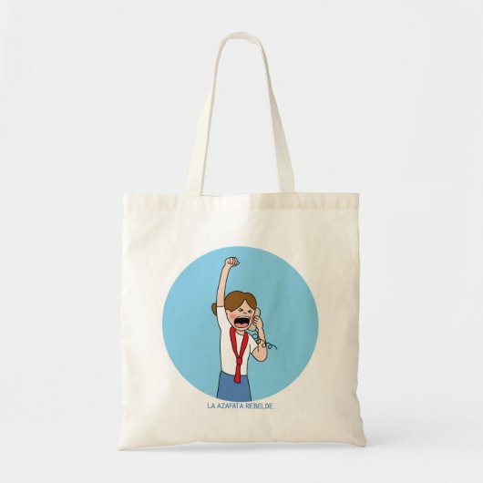 Bolso para la azafata más rebelde tote bag (Voorkant)