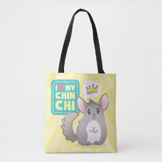Bolso Reversible I Love my Chinchi Tote Bag
