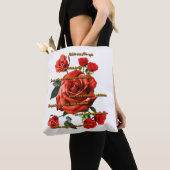 Bolso Rosas Rojas Tote Bag (Dichtbij)