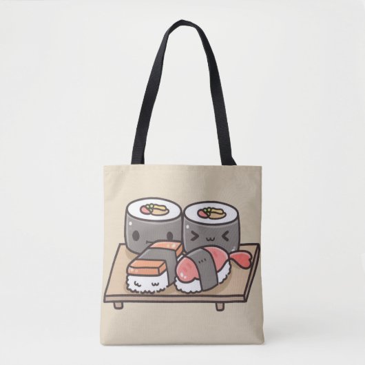 Bolso Sushi Kawaii Tote Bag (Voorkant)