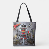 " Bolso Time Travel: Un Viaje al Equilibrio"  Tote Bag (Achterkant)