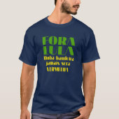 Bolsonaro Mito, ele sim Presidente 2022 T-shirt (Voorkant)
