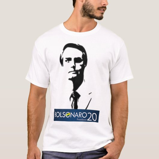 Bolsonaro Presidente 2018 Camiseta T-shirt (Voorkant)